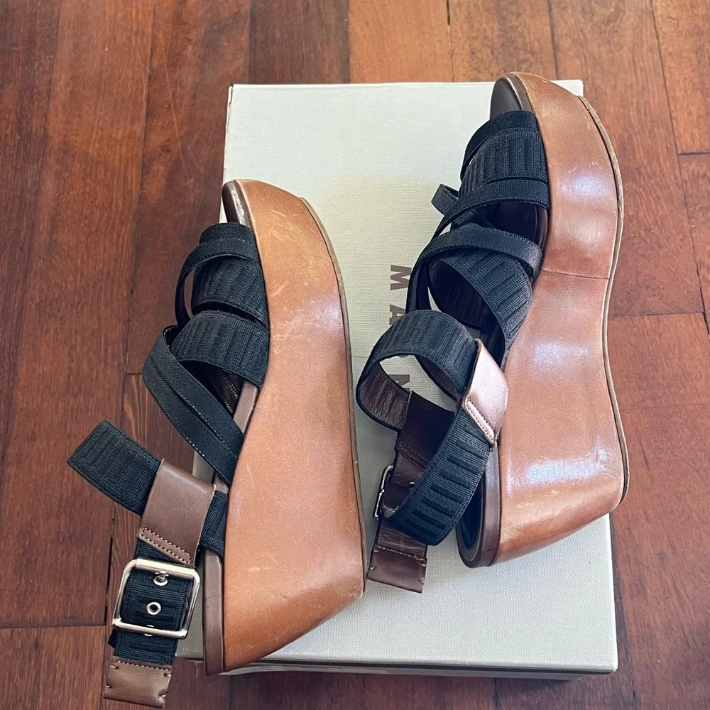 Marni black strappy